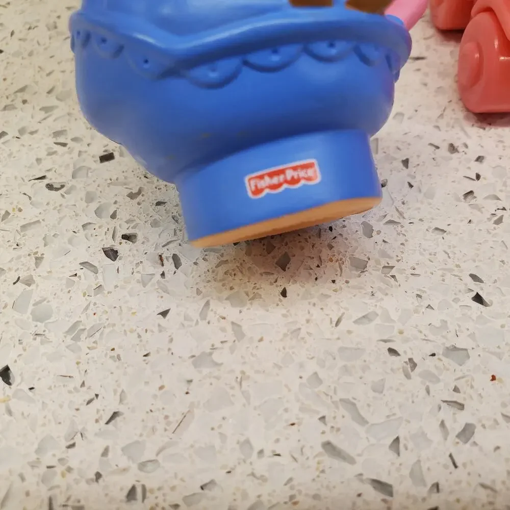 Fisher Price Little People Jewish Hanukkah Baby Girl Teddy Bear Presents RARE